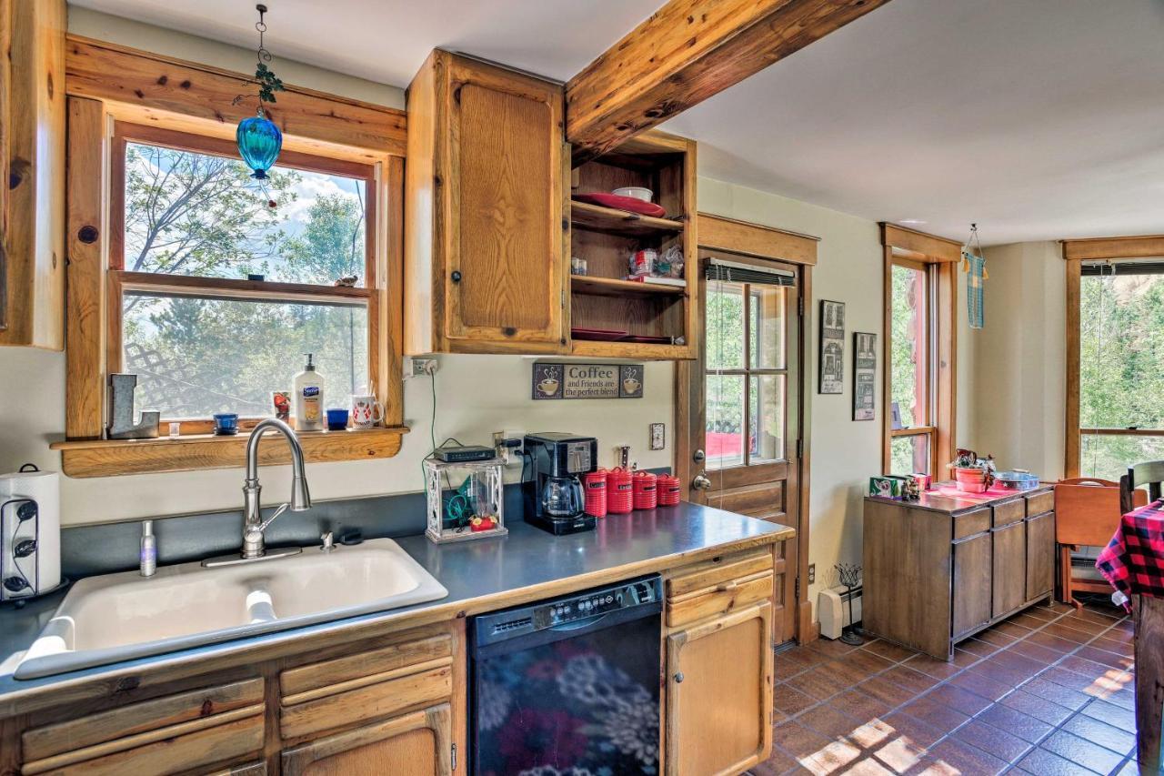 Cozy Home With Deck And Mtn Views, Walk To Casinos Central City エクステリア 写真